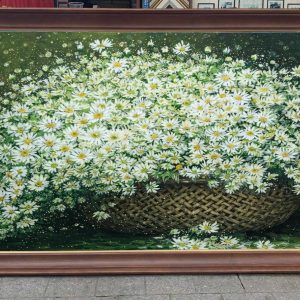 tranh hoa cuc hoa mi