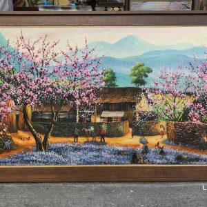 tranh phong canh tay bac 1