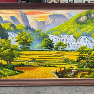 tranh thac ban doc mua lua chin
