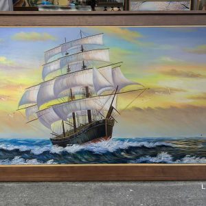 tranh thuan buom xuoi gio 1