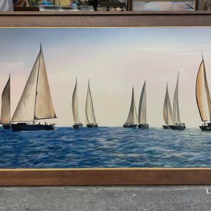 tranh thuan buom xuoi gio 2